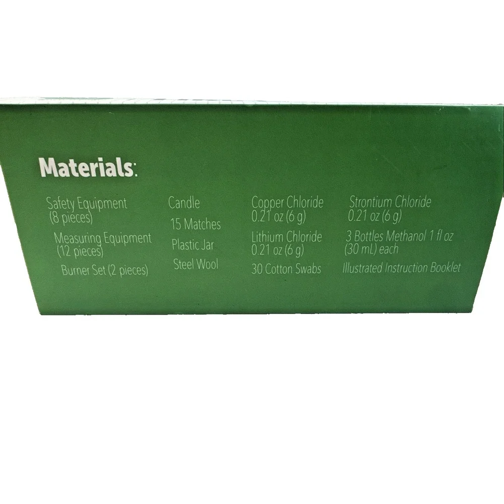 KiwiCo Fire Lab DIY STEM Science Kit Chemistry of Combustion Ages 14+ 7 Exp